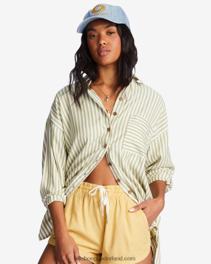 Billabong vrouwen vader cap strapback hoedecht blauw 4D20H2476