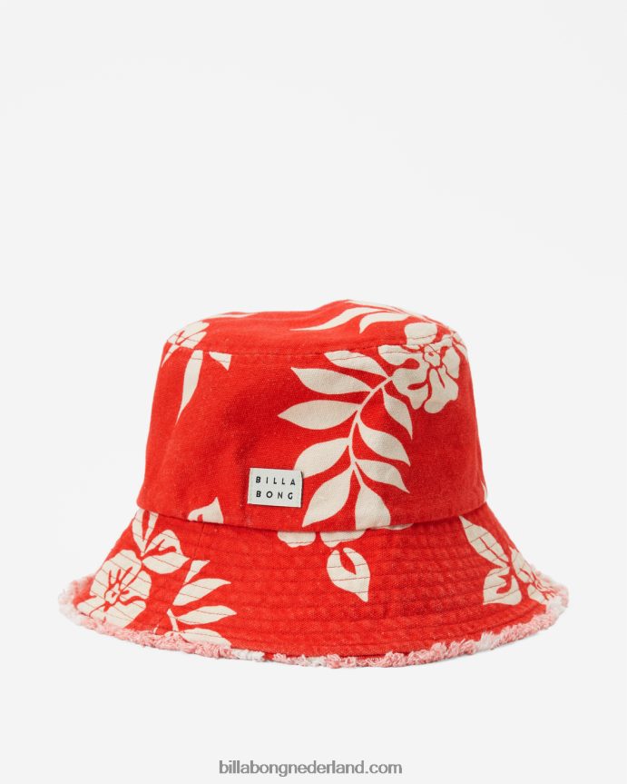 Billabong vrouwen zonnehoedrode aloha 4D20H2405
