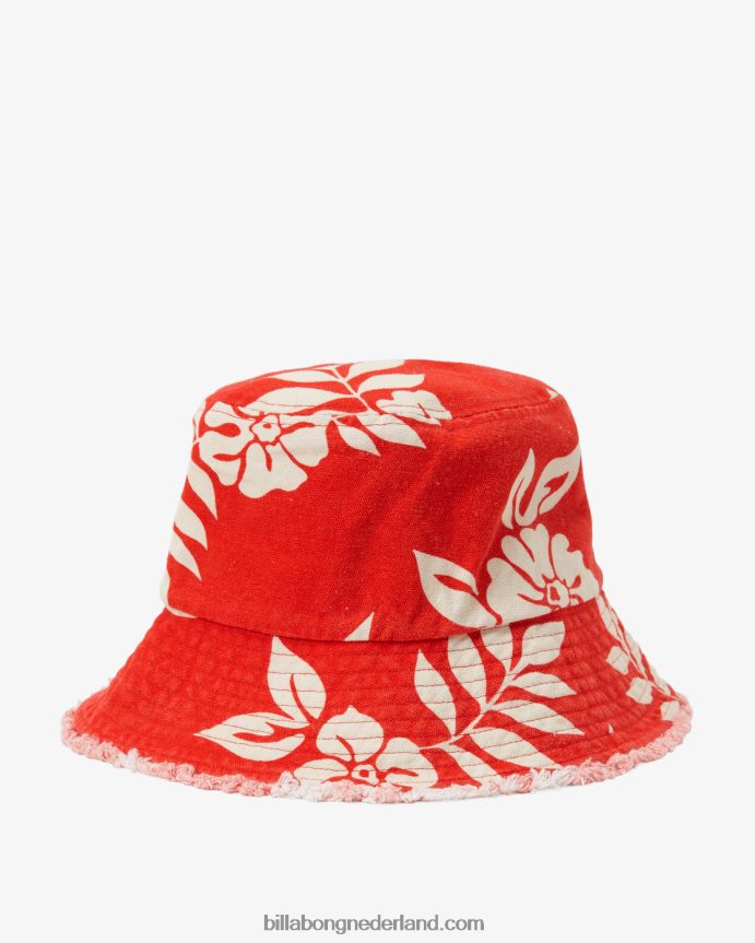 Billabong vrouwen zonnehoedrode aloha 4D20H2405