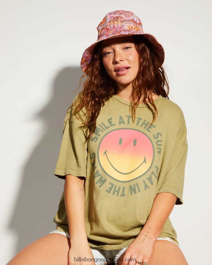 vrouwen billabong x smiley vissershoedmulti 4D20H2474