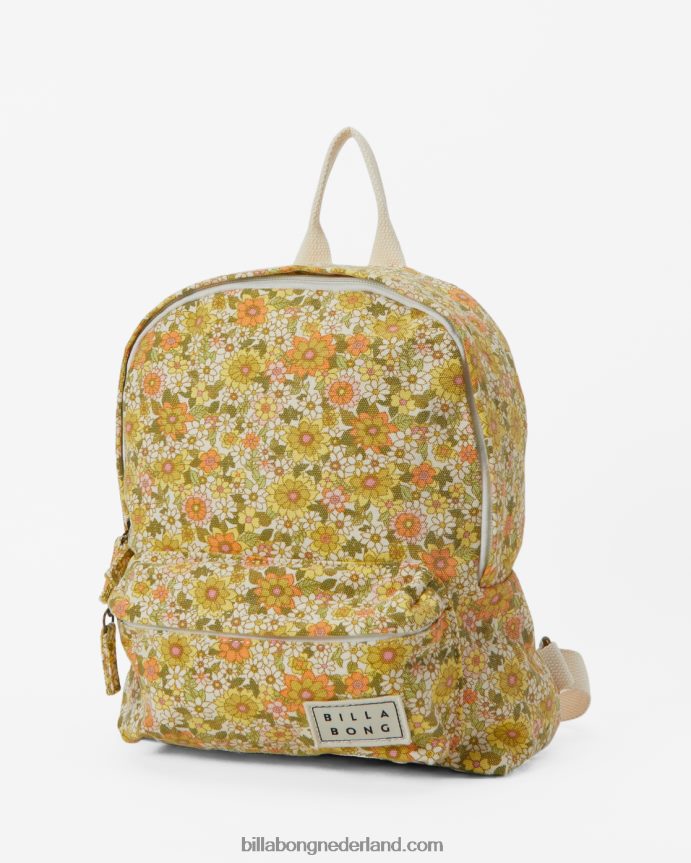 Billabong vrouwen mini mama canvas rugzakhoningbij 4D20H2397