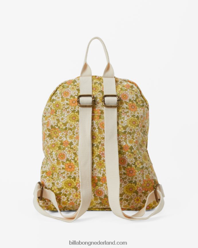Billabong vrouwen mini mama canvas rugzakhoningbij 4D20H2397