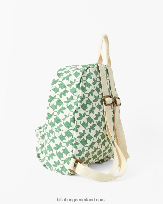 Billabong vrouwen mini mama canvas rugzakzoet gras 4D20H2472