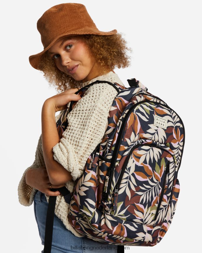 Billabong vrouwen roadie-rugzakzwart zand 4D20H2430