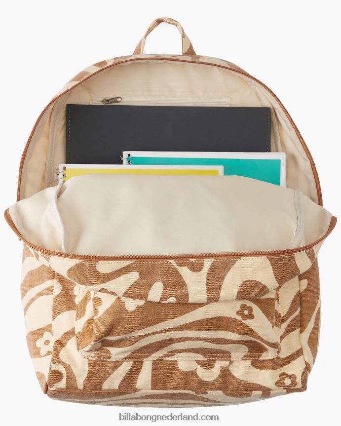 Billabong vrouwen scholen uit canvas rugzakcider 4D20H2446
