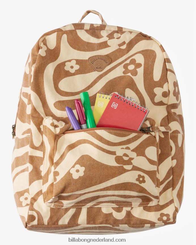 Billabong vrouwen scholen uit canvas rugzakcider 4D20H2446