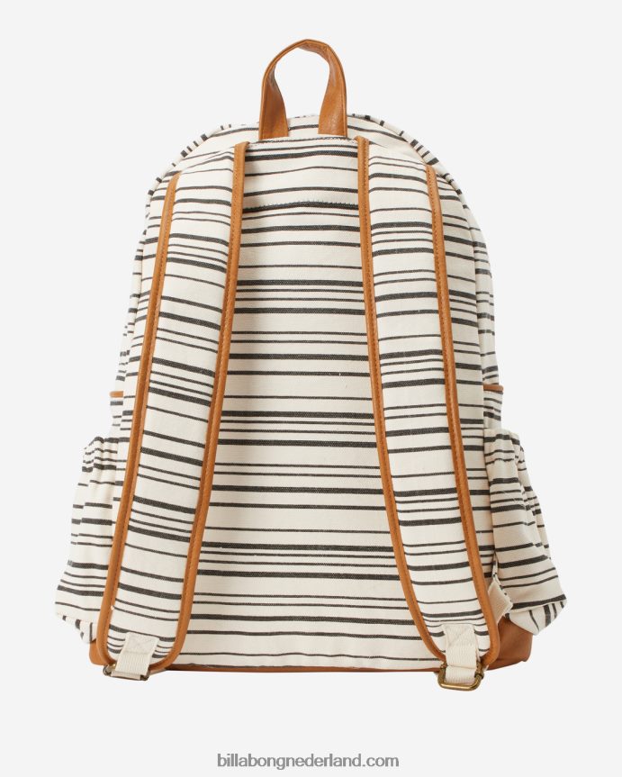 Billabong vrouwen thuis buitenland canvas rugzakzwarte kiezelsteen 4D20H2427