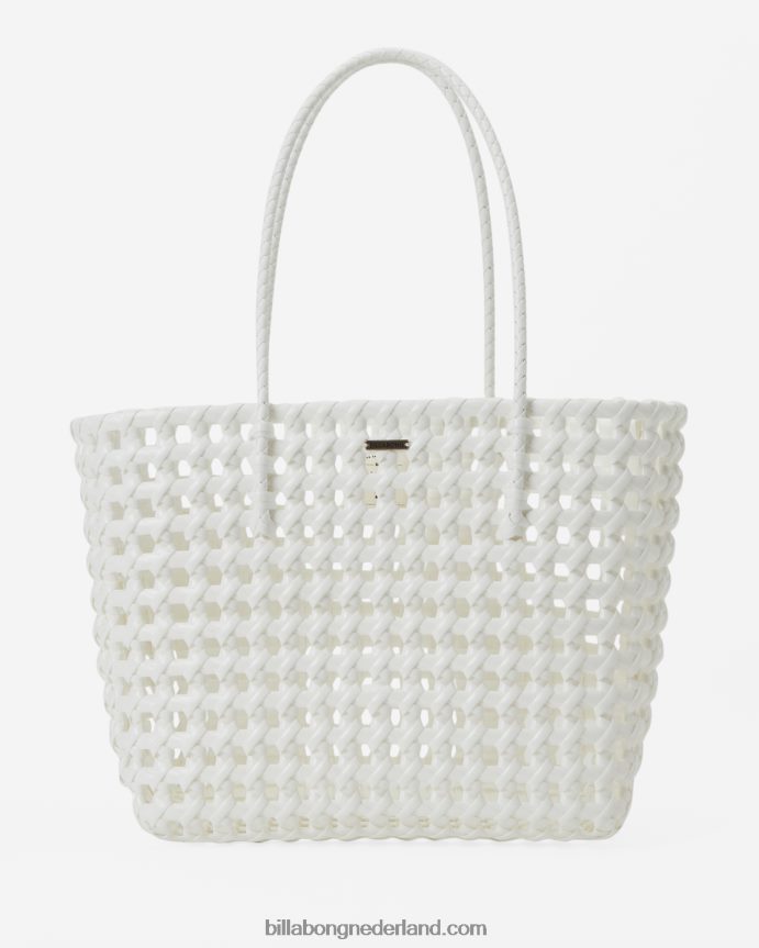 Billabong vrouwen draagtas aan de heldere kantzout kristal 4D20H2395