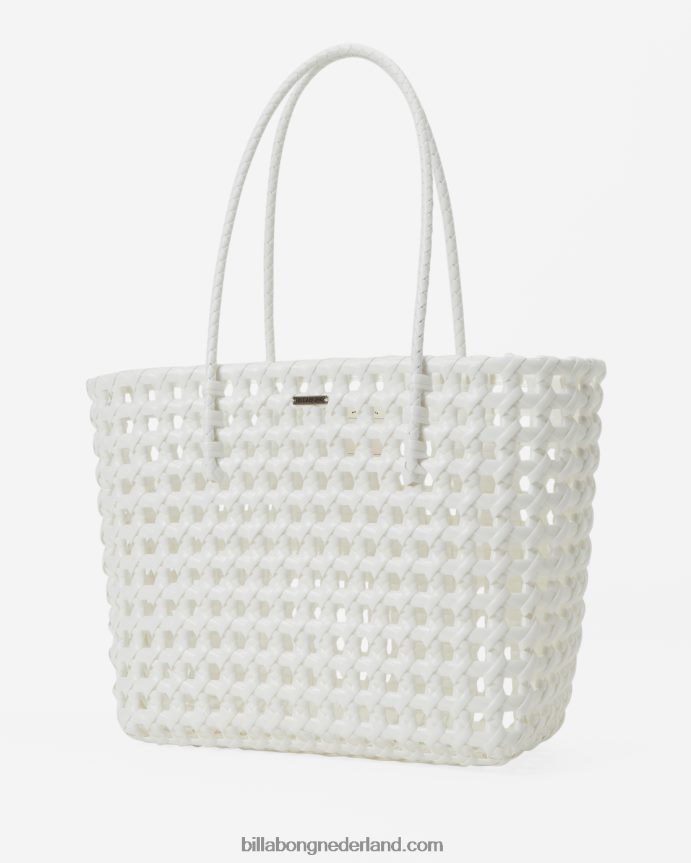 Billabong vrouwen draagtas aan de heldere kantzout kristal 4D20H2395