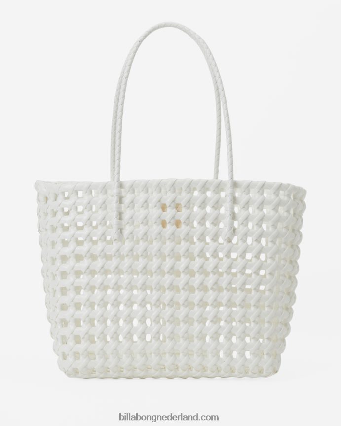 Billabong vrouwen draagtas aan de heldere kantzout kristal 4D20H2395