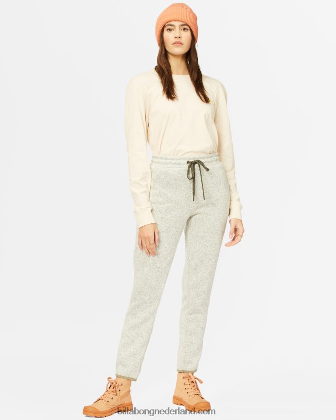 Billabong vrouwen a/div roam free jogger joggingbroekgrijze heide 4D20H2307