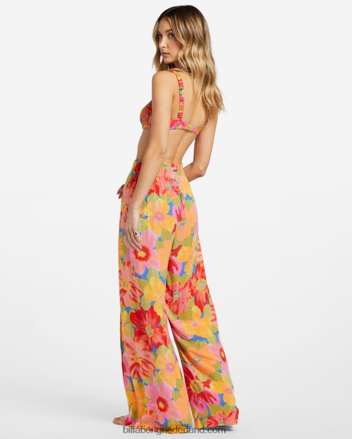 Billabong vrouwen gesplitste bloemenbroekmulti 4D20H1822
