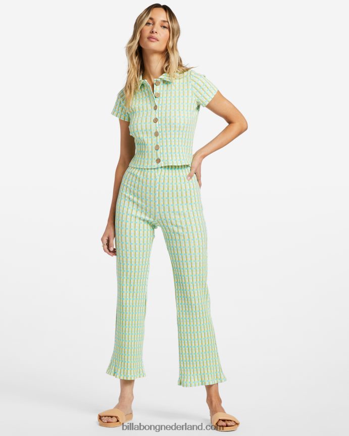 Billabong vrouwen kom terug cropped broekoceaan ogen 4D20H1778