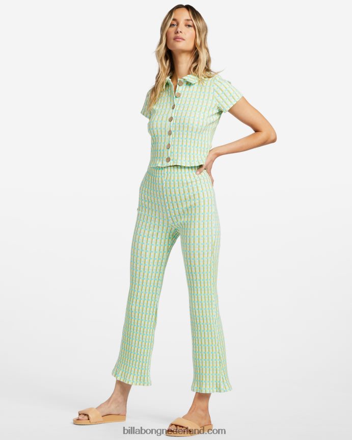 Billabong vrouwen kom terug cropped broekoceaan ogen 4D20H1778