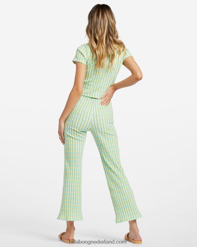 Billabong vrouwen kom terug cropped broekoceaan ogen 4D20H1778