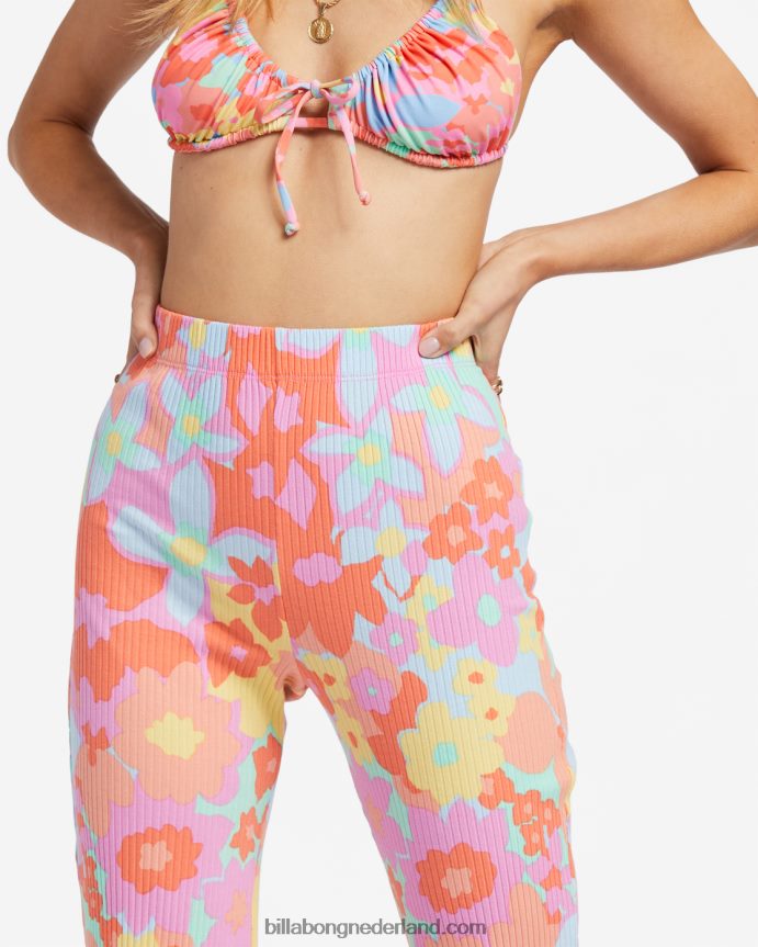 Billabong vrouwen kom terug cropped broekperzik taart 4D20H1785