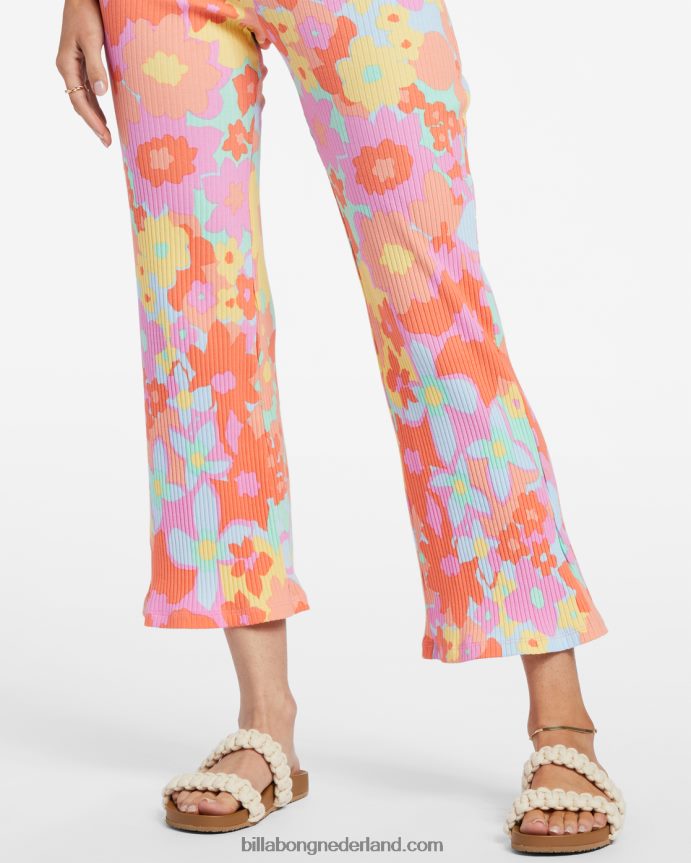 Billabong vrouwen kom terug cropped broekperzik taart 4D20H1785