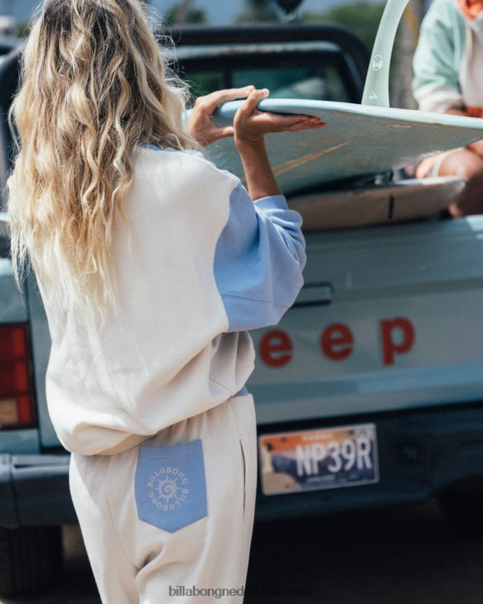 Billabong vrouwen latere dagen joggerswit zand 4D20H2000