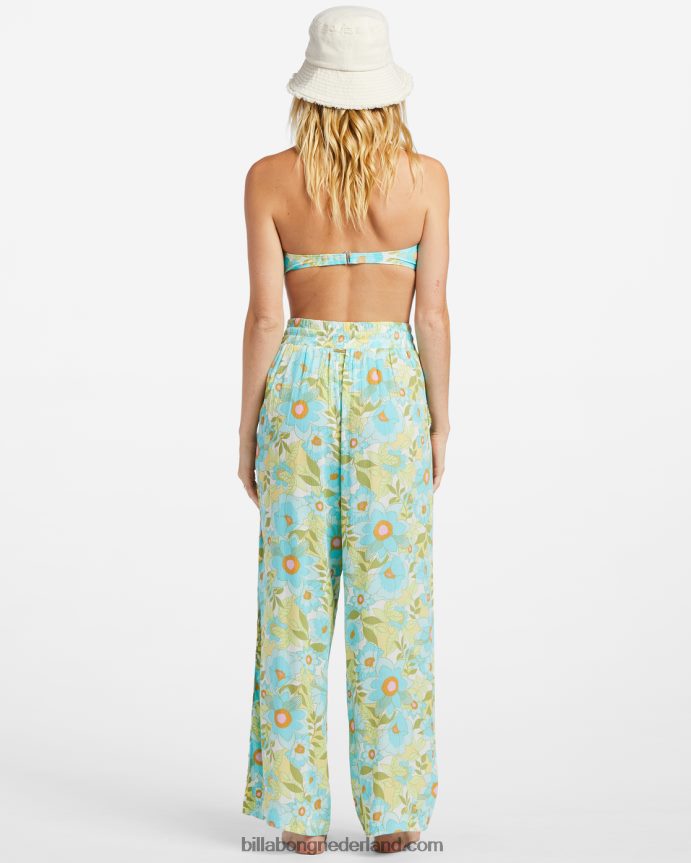 Billabong vrouwen zonnestralen gekreukte broekoceaan ogen 4D20H1850