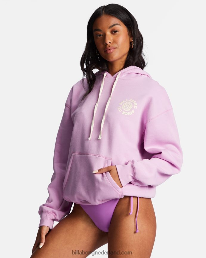 Billabong vrouwen vrede uit hoodielila droom 4D20H2157