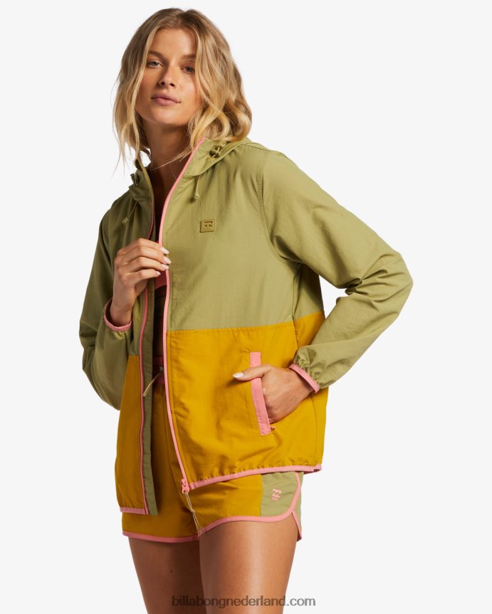 Billabong vrouwen winderige trails lichtgewicht jackmulti 4D20H1807