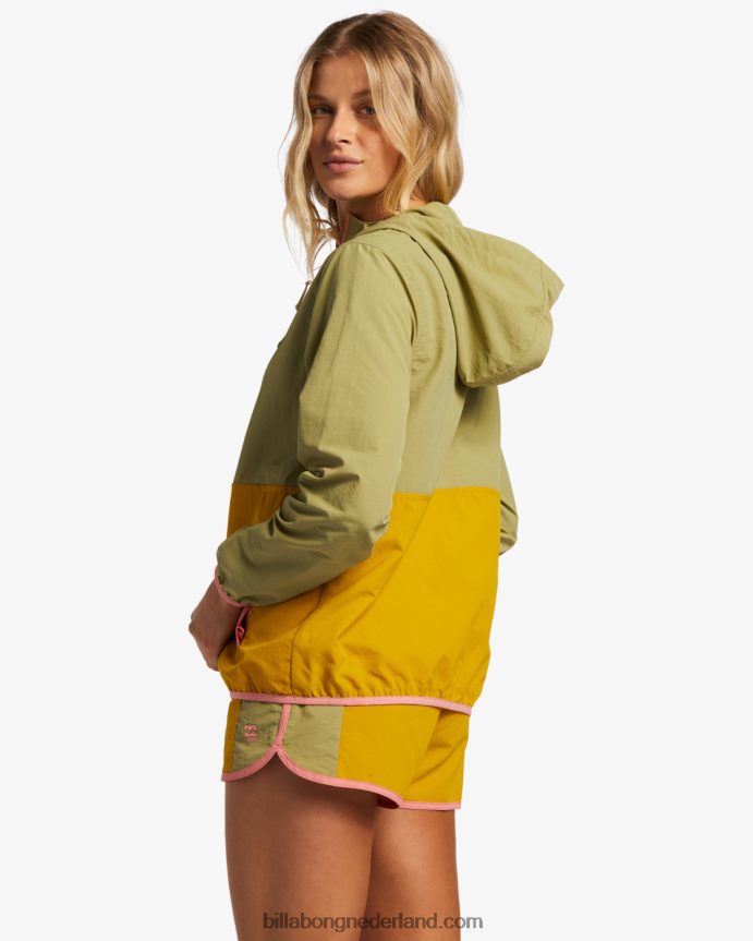 Billabong vrouwen winderige trails lichtgewicht jackmulti 4D20H1807