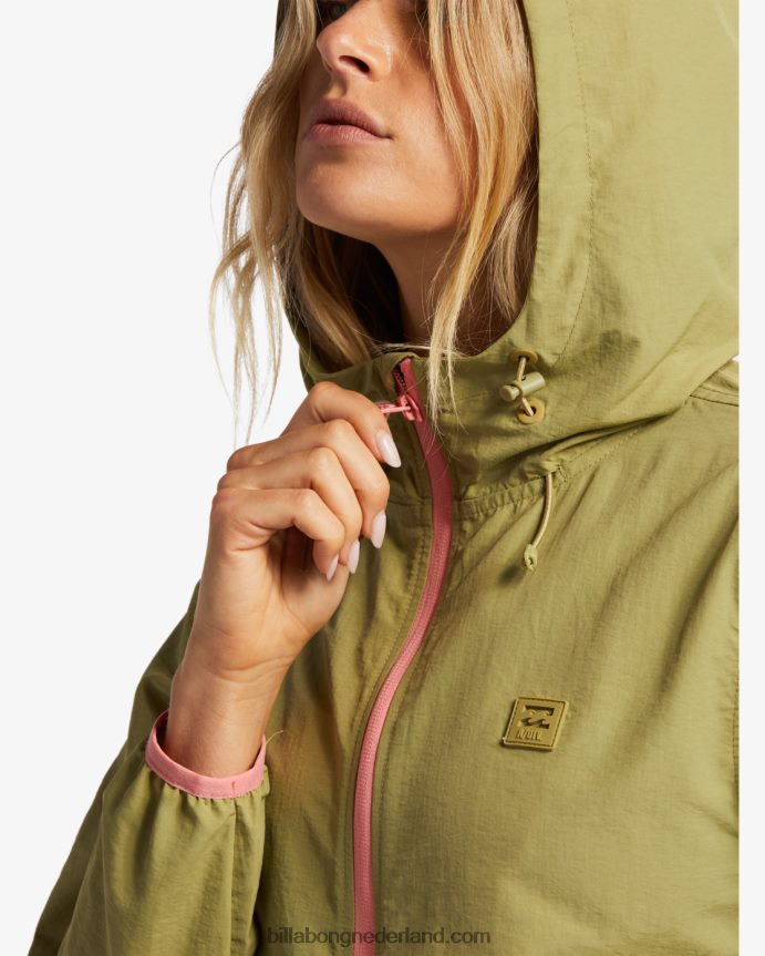 Billabong vrouwen winderige trails lichtgewicht jackmulti 4D20H1807