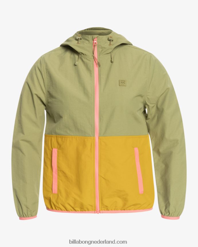 Billabong vrouwen winderige trails lichtgewicht jackmulti 4D20H1807