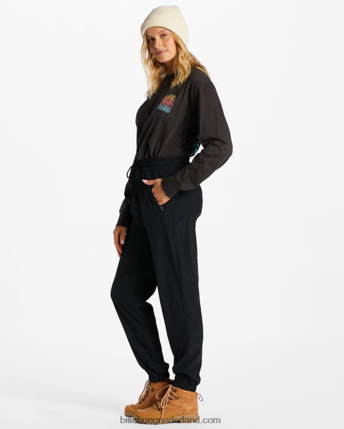 Billabong vrouwen a/div canyon jogger joggingbroekzwart 4D20H2065