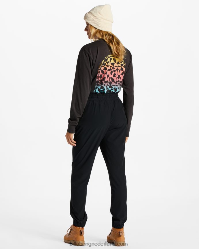 Billabong vrouwen a/div canyon jogger joggingbroekzwart 4D20H2065