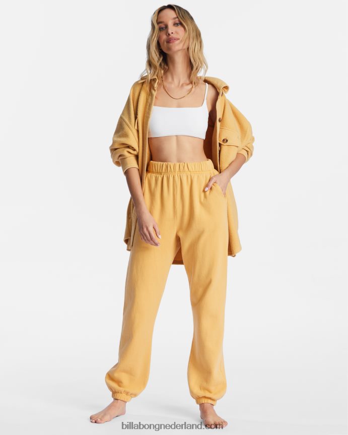 Billabong vrouwen zaterdag joggingbroekgouden Kust 4D20H2203