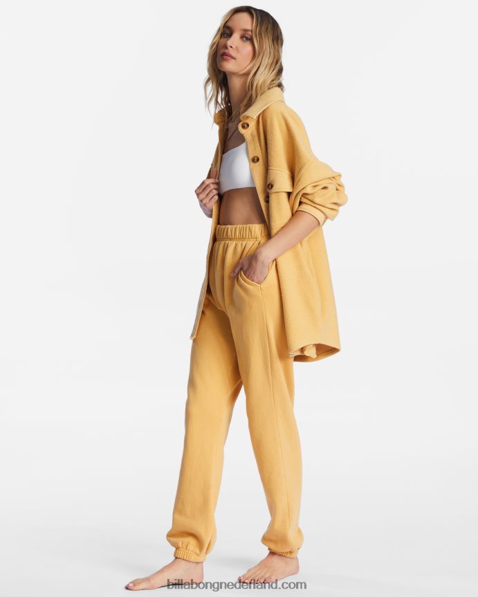 Billabong vrouwen zaterdag joggingbroekgouden Kust 4D20H2203