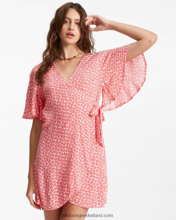 Billabong vrouwen alles voor jou mini-wikkeljurkfugo 4D20H2241