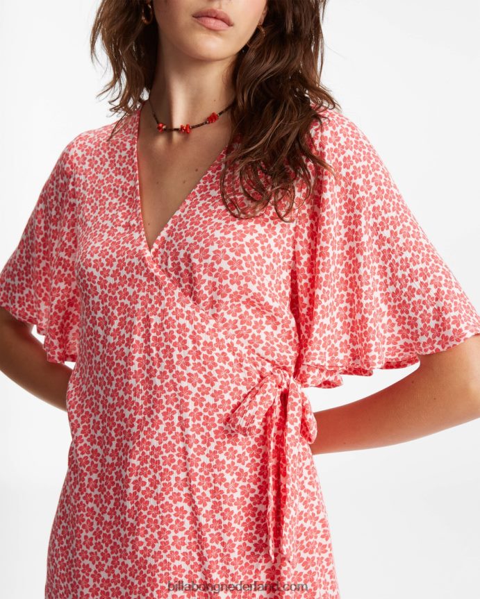 Billabong vrouwen alles voor jou mini-wikkeljurkfugo 4D20H2241