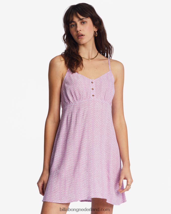 Billabong vrouwen als een mini-jurklila droom 4D20H2136