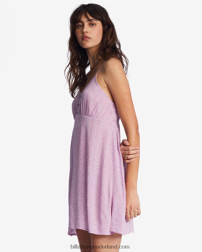 Billabong vrouwen als een mini-jurklila droom 4D20H2136