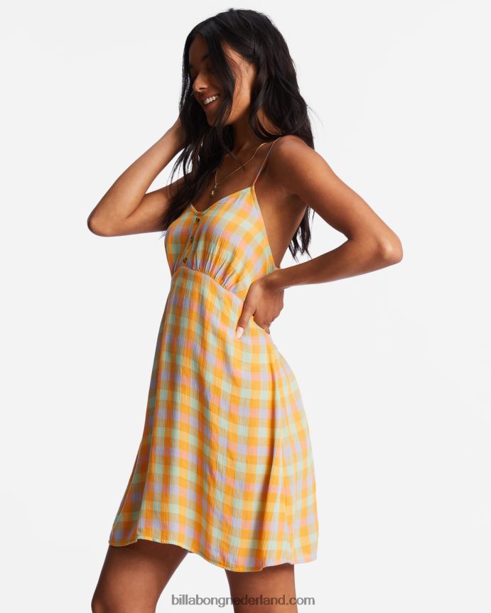 Billabong vrouwen als een mini-jurkmulti 4D20H2180