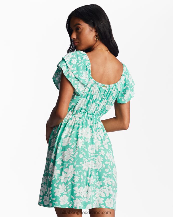 Billabong vrouwen betover me mini-jurkzoet gras 4D20H2009
