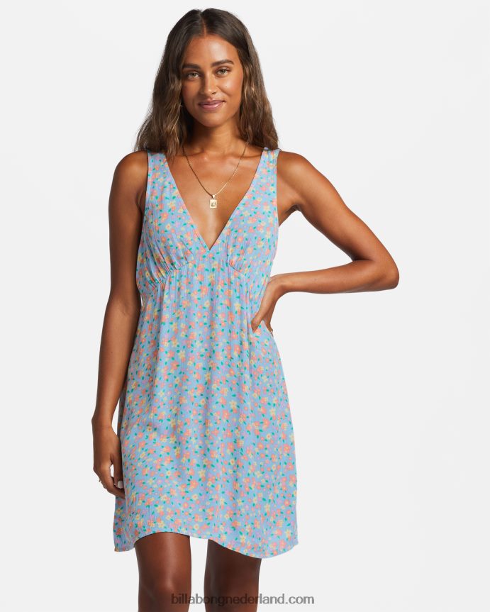 Billabong vrouwen feel the love mini-jurkzomerse hemel 4D20H1773