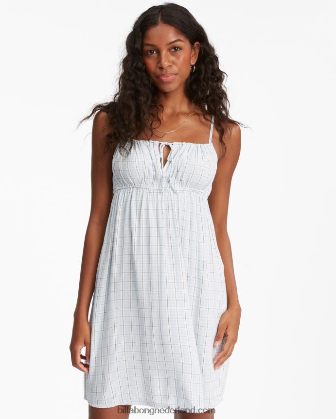 Billabong vrouwen feelin blauwe mini onderjurkregen druppel 4D20H2315