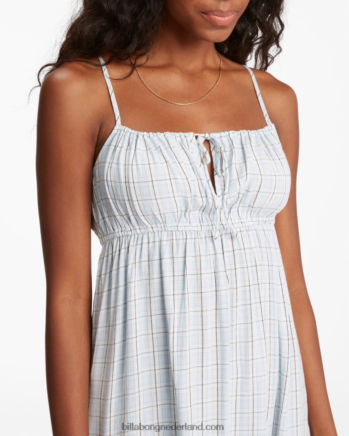 Billabong vrouwen feelin blauwe mini onderjurkregen druppel 4D20H2315