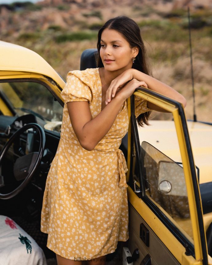 Billabong vrouwen hot tropics mini-wikkeljurkgoudje 4D20H2145