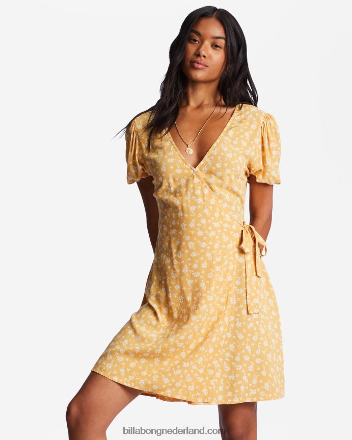 Billabong vrouwen hot tropics mini-wikkeljurkgoudje 4D20H2145