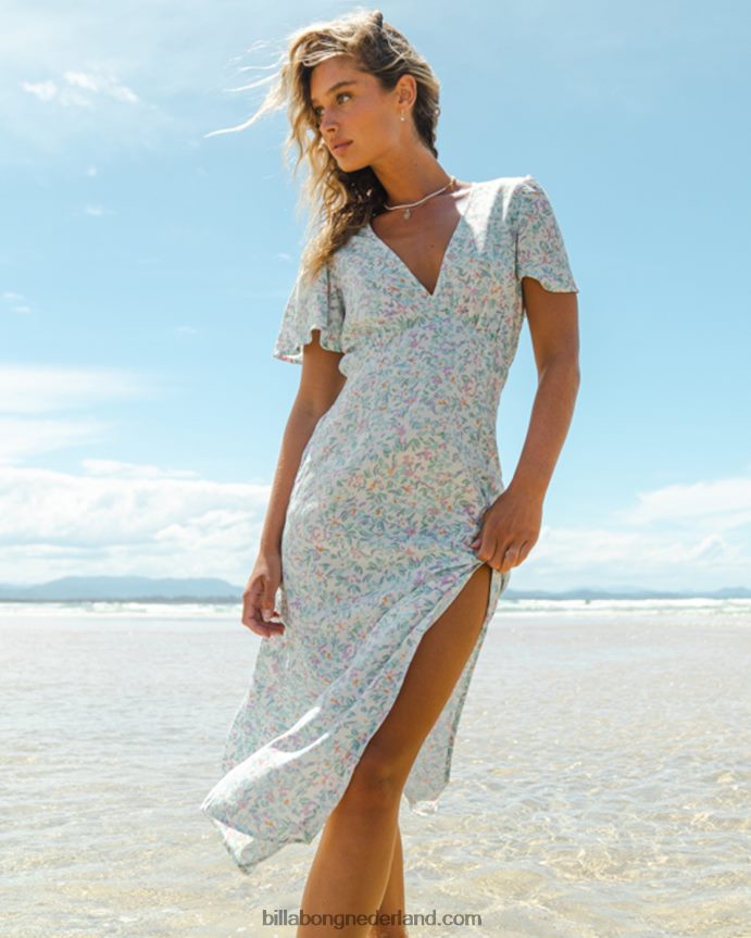 Billabong vrouwen jetset midi-jurkzout kristal 4D20H2098