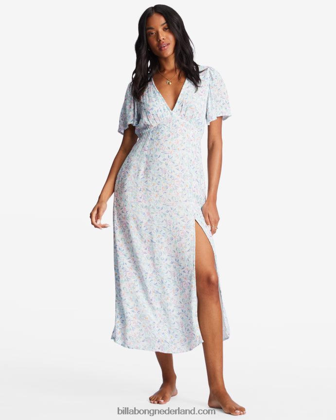 Billabong vrouwen jetset midi-jurkzout kristal 4D20H2098