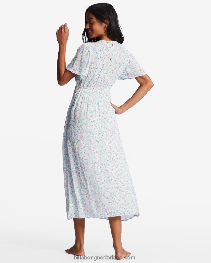Billabong vrouwen jetset midi-jurkzout kristal 4D20H2098