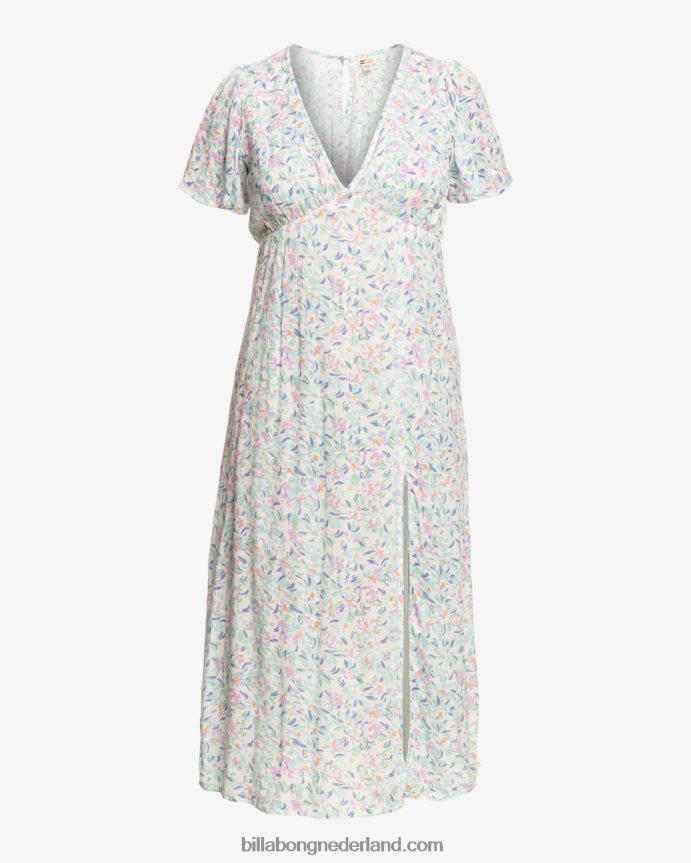 Billabong vrouwen jetset midi-jurkzout kristal 4D20H2098