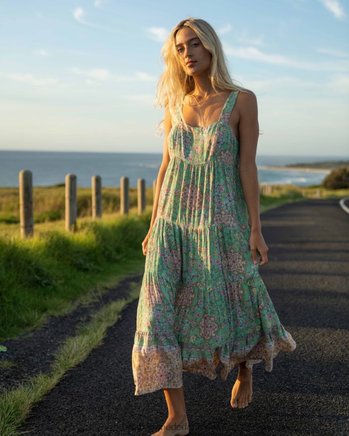 Billabong vrouwen la mer midi-jurkgroente 4D20H1793