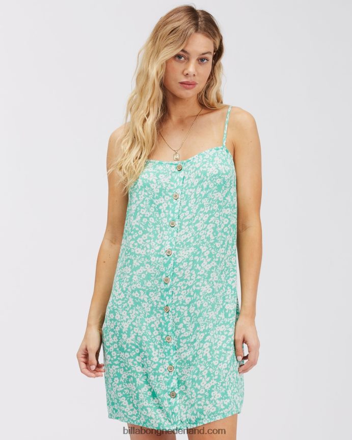 Billabong vrouwen morning light mini onderjurktropisch groen 4D20H2376