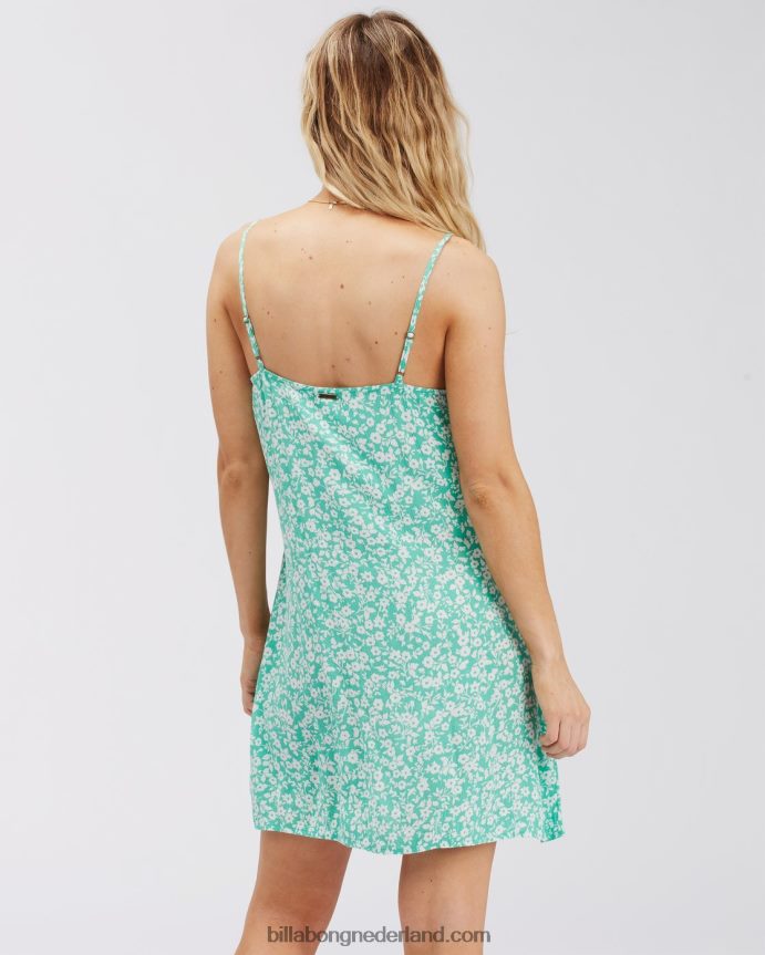 Billabong vrouwen morning light mini onderjurktropisch groen 4D20H2376